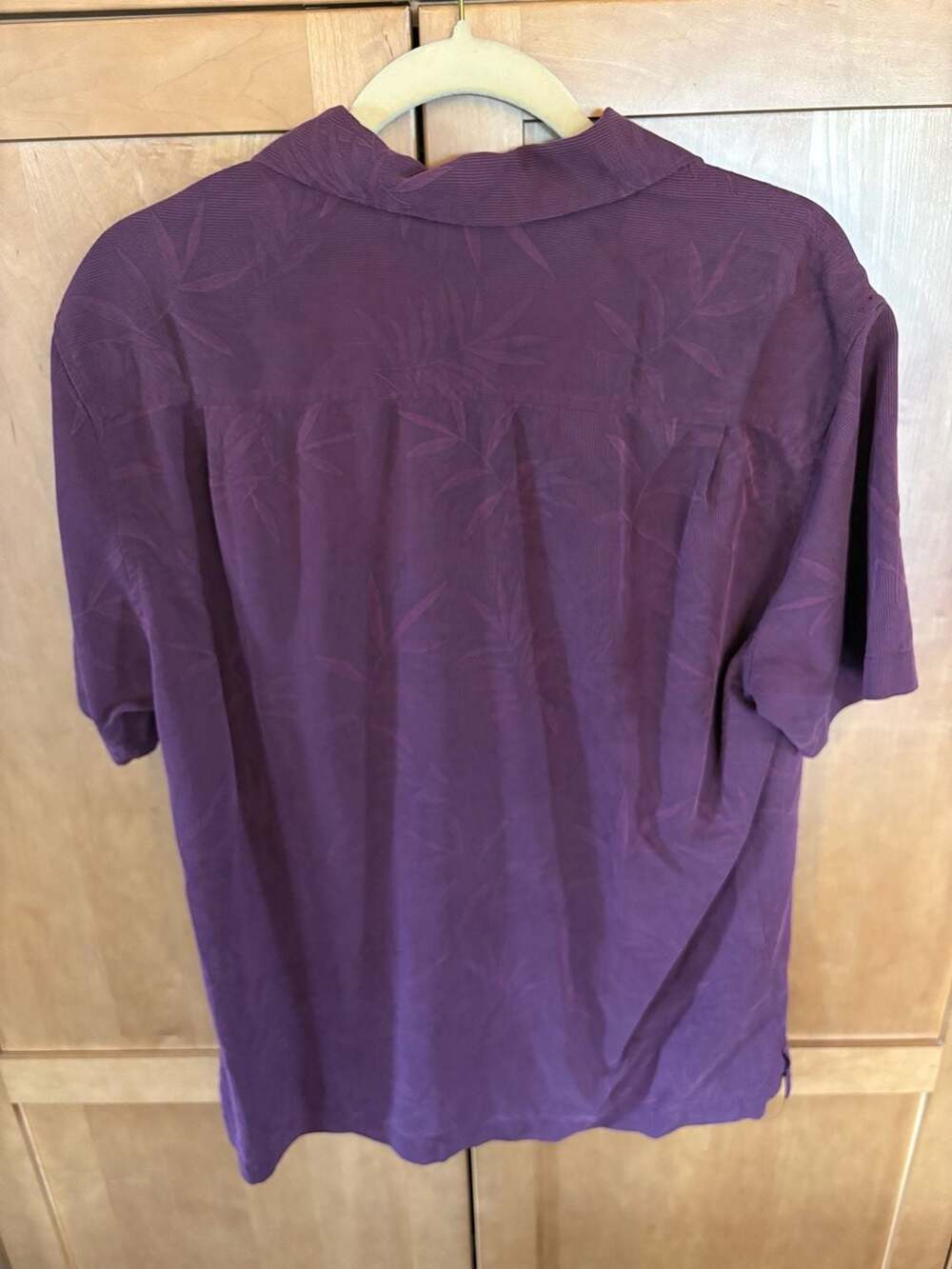 Tommy Bahama ASU Arizona State Sun Devils 100% Silk Maroon Palms Size M - Picture 4 of 6